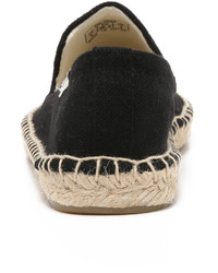 schwarze Espadrilles von Soludos