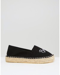 schwarze Espadrilles von Asos