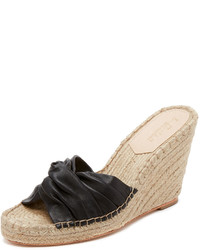 schwarze Espadrilles von Loeffler Randall