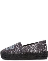 schwarze Espadrilles von Kenzo