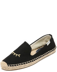 schwarze Espadrilles von Soludos