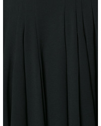 schwarze Bluse mit Falten von Co