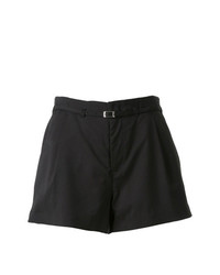 schwarze Shorts mit Falten von GUILD PRIME