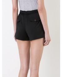 schwarze Shorts mit Falten von GUILD PRIME