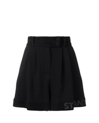 schwarze Shorts mit Falten von Styland