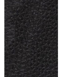 schwarze Feldjacke aus Leder von Carl Gross