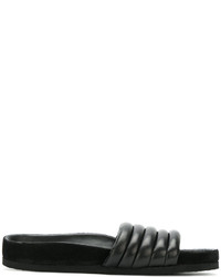 schwarze flache Sandalen von Isabel Marant