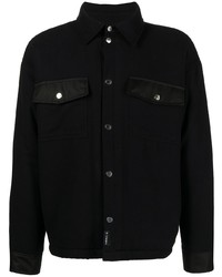 schwarze Flanell Shirtjacke von Gmbh