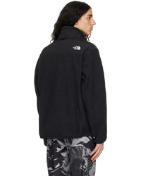 schwarze Fleece-Bomberjacke von The North Face