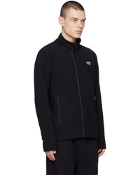 schwarze Fleece-Bomberjacke von The North Face