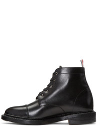 schwarze Freizeitstiefel von Thom Browne