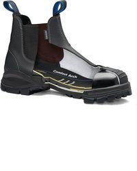 schwarze Freizeitstiefel von Blundstone