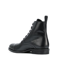 schwarze Freizeitstiefel von Ann Demeulemeester