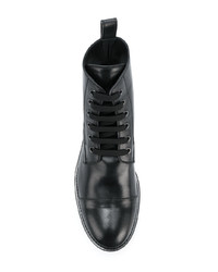 schwarze Freizeitstiefel von Ann Demeulemeester