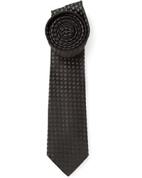 schwarze gepunktete Krawatte von Dolce & Gabbana