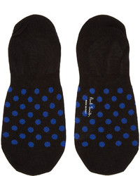 schwarze gepunktete Socken von Paul Smith