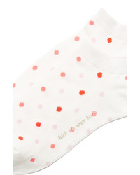 schwarze gepunktete Socken von Kate Spade