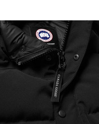 schwarze gesteppte ärmellose Jacke von Canada Goose