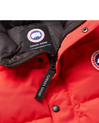 schwarze gesteppte ärmellose Jacke von Canada Goose