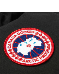 schwarze gesteppte ärmellose Jacke von Canada Goose