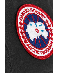 schwarze gesteppte ärmellose Jacke von Canada Goose