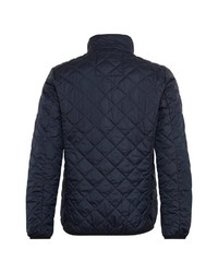 schwarze gesteppte Bomberjacke von Tom Tailor Denim