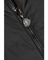 schwarze gesteppte leichte Jacke von Moncler