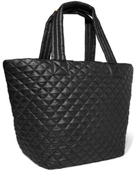 schwarze gesteppte Shopper Tasche von MZ Wallace