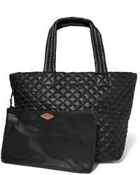 schwarze gesteppte Shopper Tasche von MZ Wallace