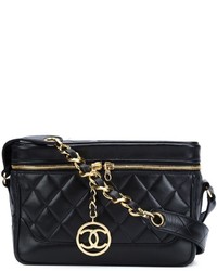 schwarze gesteppte Taschen von Chanel