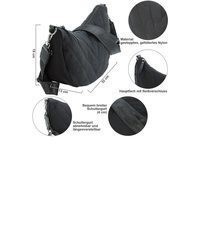 schwarze gesteppte Taschen von J JONES JENNIFER JONES