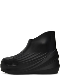 schwarze Gummi Chelsea Boots von 1017 Alyx 9Sm