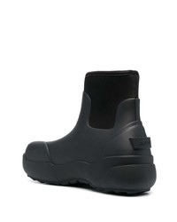 schwarze Gummi Chelsea Boots von Ambush