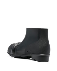 schwarze Gummi Chelsea Boots von Loewe