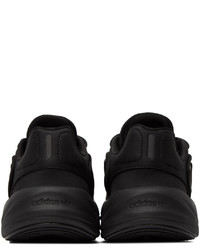 schwarze Gummi niedrige Sneakers von adidas Originals