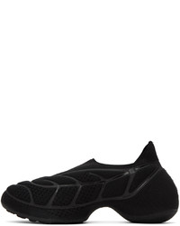 schwarze Gummi niedrige Sneakers von Givenchy