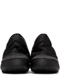 schwarze Gummi Slipper von The North Face