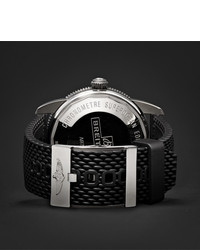 schwarze Gummi Uhr von Breitling