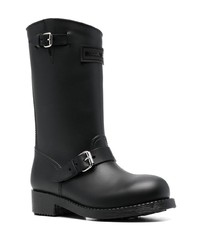 schwarze Gummistiefel von DSQUARED2