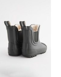 schwarze Gummistiefel von next