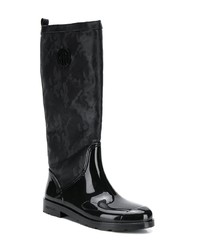 schwarze Gummistiefel von Tommy Hilfiger