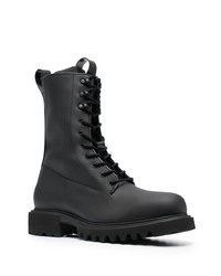 schwarze Gummistiefel von Rains