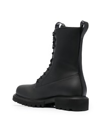 schwarze Gummistiefel von Rains