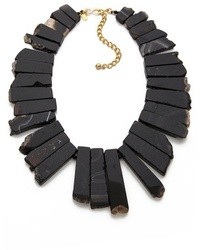 schwarze Halskette von Kenneth Jay Lane