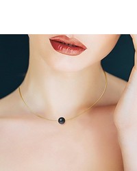 schwarze Halskette von Pearls & Colors