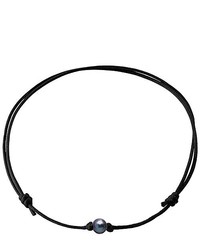schwarze Halskette von Pearls & Colors