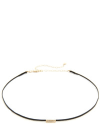 schwarze Halskette von Sydney Evan