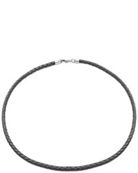 schwarze Halskette von Tribal Steel