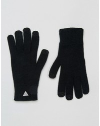 schwarze Handschuhe von Asos