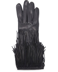 schwarze Handschuhe von Agnelle